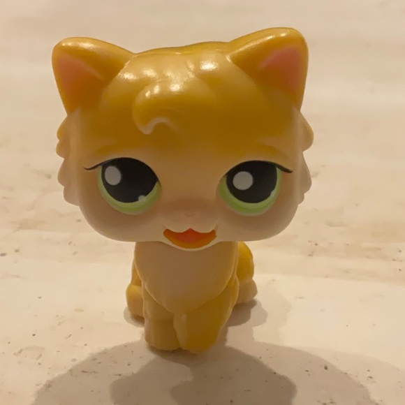 Littlest Pet Shop Magic Motion Licking Cat LPS Toy 2005 1st Generation Figure - Picture 5 of 7